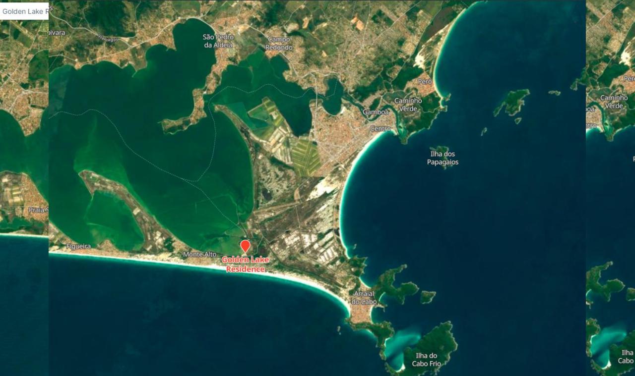 Apartamento Arraial Do Cabo Com Vista Para A Lagoa - Golden Lake Exterior foto